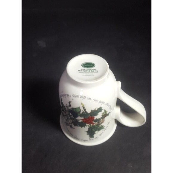 The Holly and The Ivy Christmas mug Portmeirion Christmas dinnerware coffee cup - Picture 6 of 9